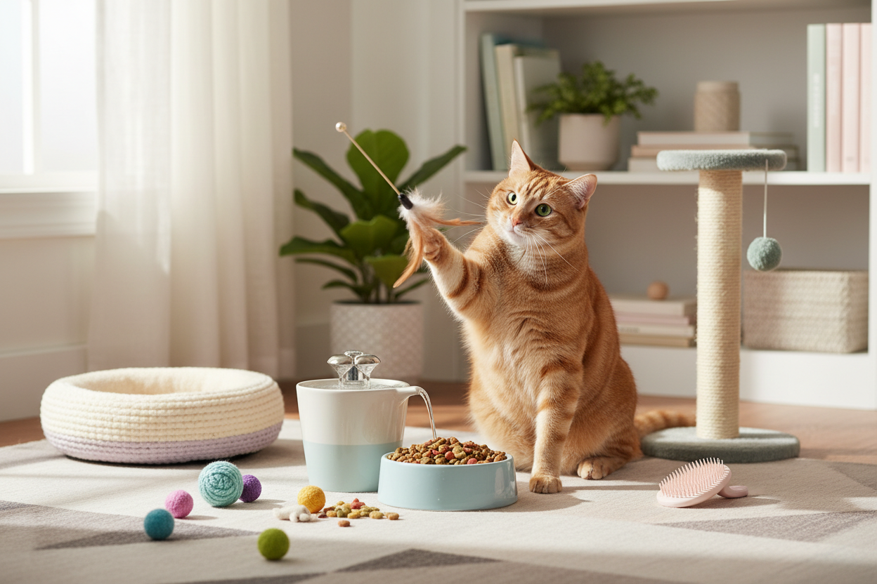 How to Keep Your Cat Healthy and Happy: Essential Supplies and Tips