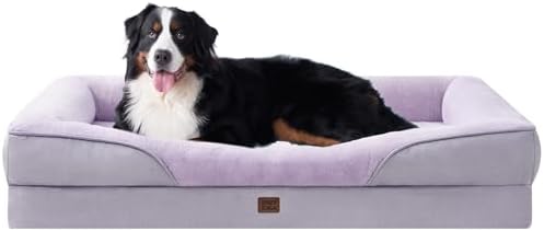 EHEYCIGA Orthopedic XL Dog Bed for Large Dog, Memory Foam Dog Couch