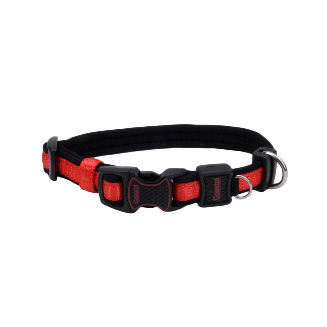 Coastal Pet - Coastal - Inspire Enhanced Core - Adjustable Collar, Red, 1" x 14"-20"