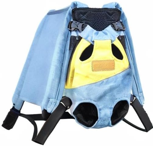 NAIHOD Pet Carrier Backpack, Adjustable Backpack Legs Out Easy-fit Chest Carrier for Medium Dogs Cats Puppies