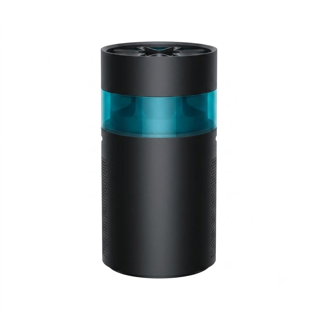 Dyson Hushjet Compact Air Purifier, Powerful and Whisper-quiet (Black/Teal)