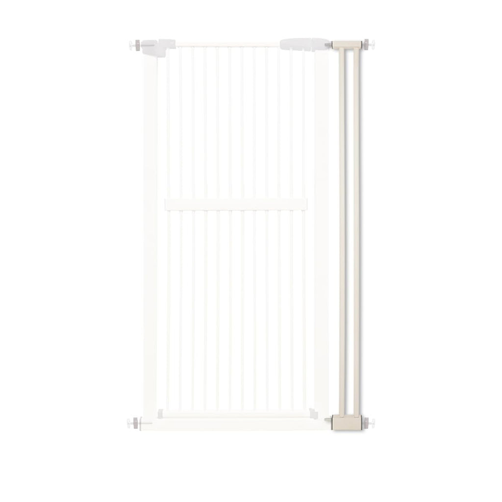 Lumizone 61.02" Extra Tall Pet Gate Extension Kit 4.13" Wide Cream