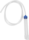 Umisun Manual Water Changer Gravel Cleaner Water Filter Syphon Tube Fluids Transfer Tool PVC Sand Vacuum Pump Fish Tank Tool (Small(Fit for: About 30L Small Fish Tank))