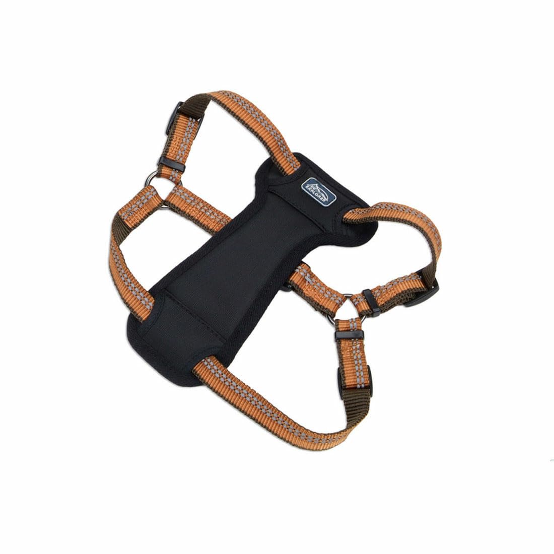 Coastal Pet K9 Explorer Reflective Adjustable Padded Dog Harness - Plush Chest Pad for Comfort - No-Pull Dog Harness for Small and Large Dogs - Berry - 5/8" x 12"-18", X-Small
