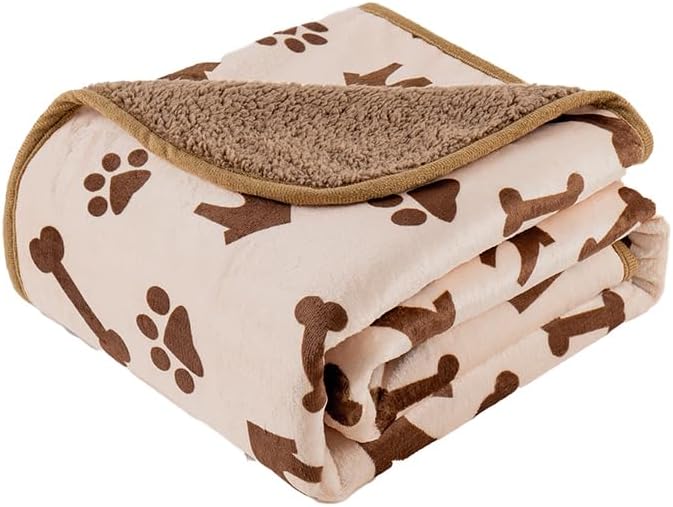 CAPT.SNOOZE Waterproof Pet Blanket for Small Dogs and Cats 30"x40"