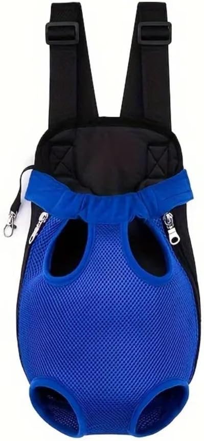 QQLe Dog Carrier Backpack, Breathable Mesh Chest Carrier for Small Dogs