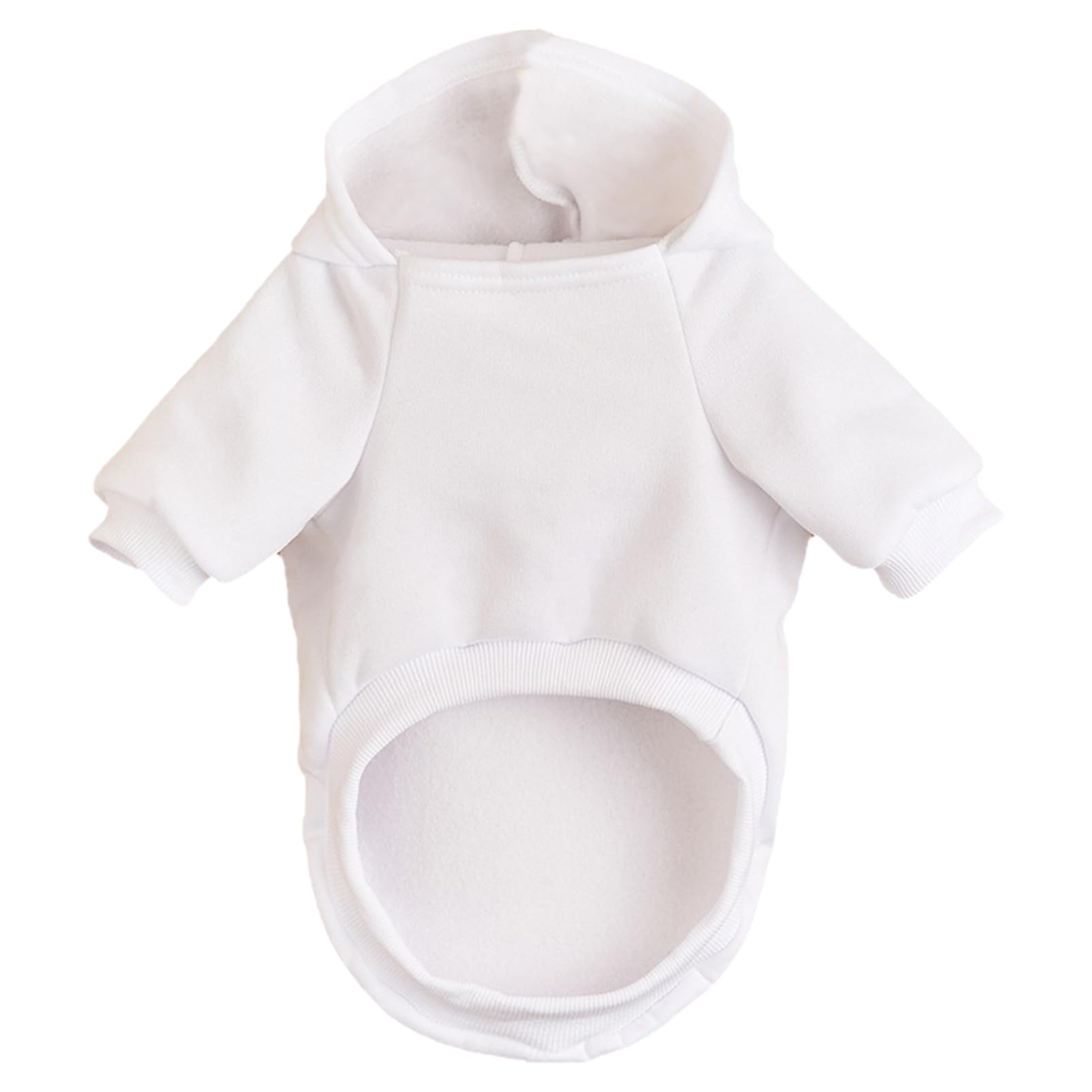Soft Dog Hoodies for Small Dogs, Warm Fleece Puppy Clothes with Pocket