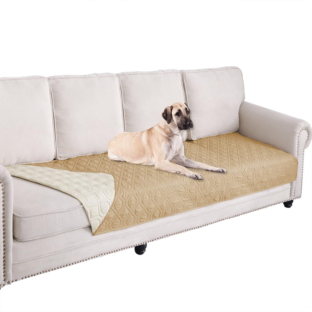Ameritex Waterproof Dog Bed Blankets Cover for Bed Couch Sofa Reversible