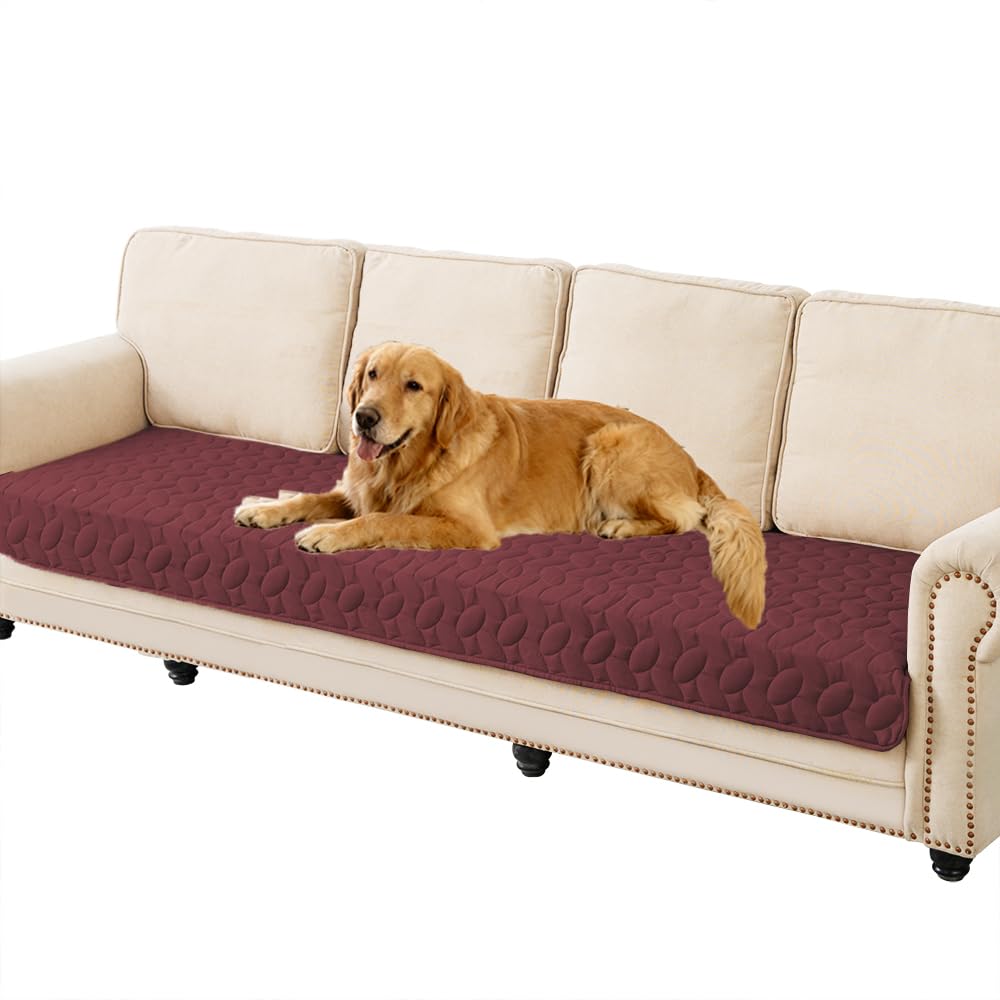 Ameritex Pet Bed Cover Dog Bed Blanket for Sofa and Furniture Waterproof New Pattern Design (30x70 Inch, Light Grey)