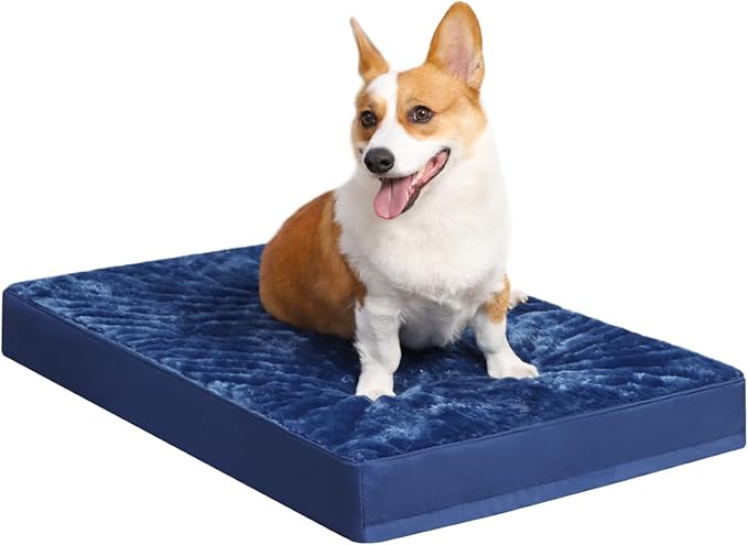 KSIIA Orthopedic Dog Bed for Extra Large Dogs with Waterproof, 47x29