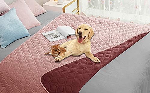 Ameritex Waterproof Dog Bed Cover Pet Blanket for Furniture Bed Couch Sofa Reversible — 52x82 Inch (Pack of 1)