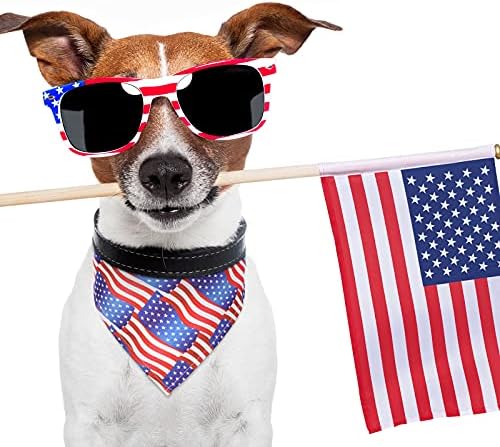Weewooday 15 Pieces Sublimation Heat Transfer Dog Bandana Triangle Dog Scarf Polyester Pet Bandana DIY Handkerchief Bib for Dogs Puppy