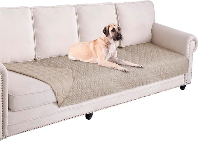 Ameritex Waterproof Dog Bed Cover Pet Blanket for Furniture Bed Couch Sofa Reversible — 30x80 Inch (Pack of 1)