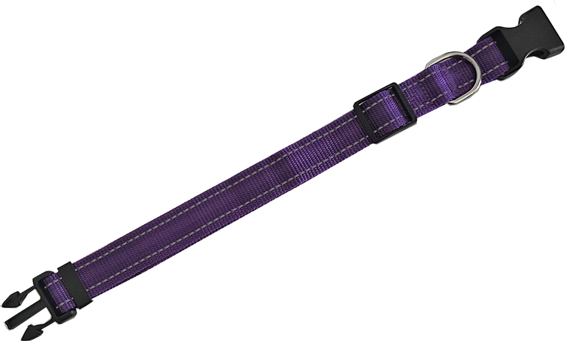 Adjustable Nylon Dog Collar, Reflective Collar 1 Inch 3/4 Inch 5/8 Inch Wide, for Large Medium Small Dogs