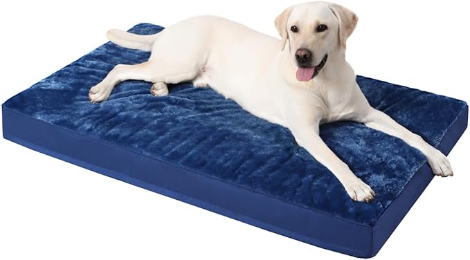KSIIA Orthopedic Dog Bed for Extra Large Dogs with Waterproof, 47x29