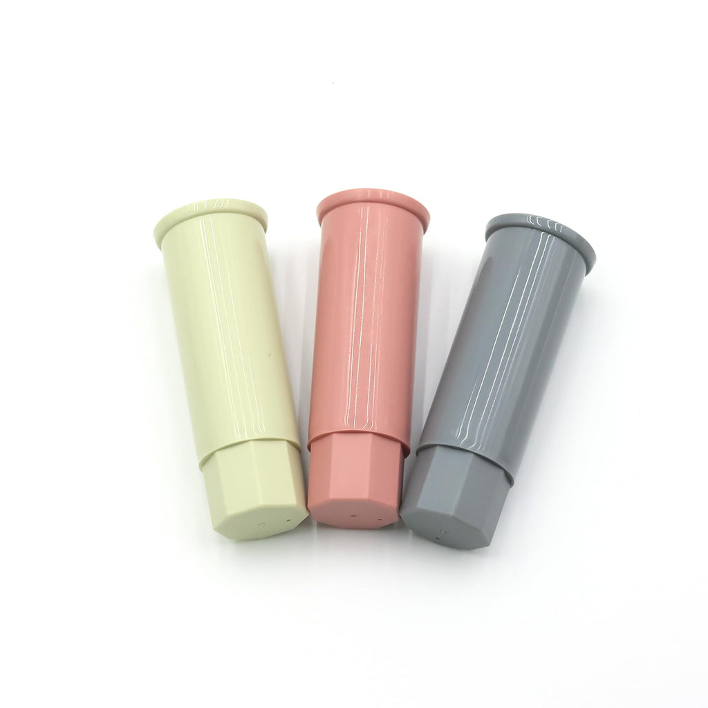 NACOCO Pet Standing Water Dispenser - Cat Dog Standing Bowl with Detachable Pole Automatically Feeding Water Height Adjustable(Grey/Grey Pink/Green Grey Adjustable Rods)