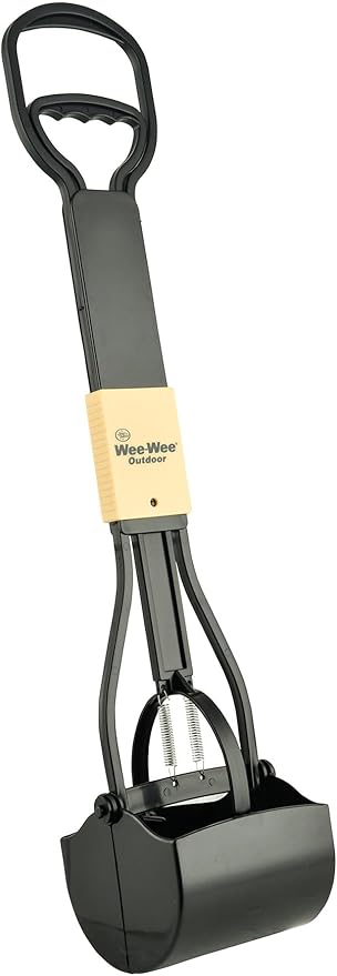 Four Paws Allen's Dog Waste Spring Action Pooper Scooper for Hard Surfaces, X-Large