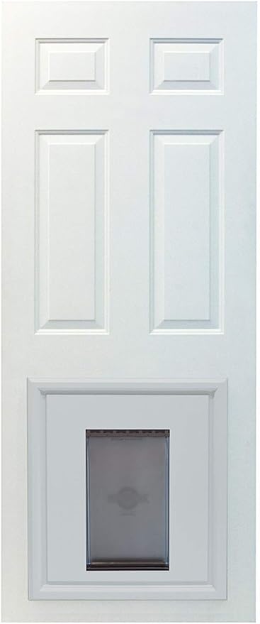 PetSafe Single Panel Replacement Pet Door Insert, Dogs up to 220 lb White