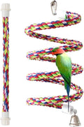 Petsvv Rope Bungee Bird Toy, Small