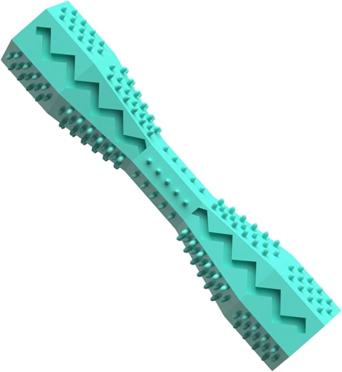 PILULY Dog Chew Toy Rubber for Aggressive Chewers Promotes Teeth Health Interactive Pet Teeth Toy Pet Enrichment