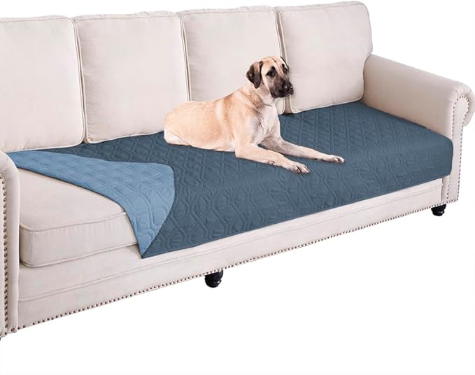 Ameritex Waterproof Dog Bed Cover Pet Blanket for Furniture Bed Couch Sofa Reversible — 30x80 Inch (Pack of 1)