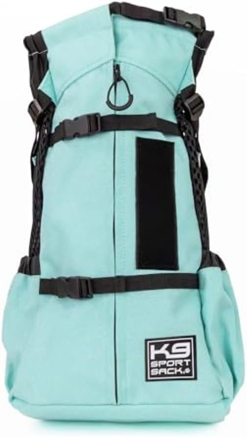 K9 Sport Sack Air 2 - Medium, Summer Mint - Ideal for Dogs with 17-19” Back Length - Durable, Breathable Backpack-Style Carrier - Perfect for Walks, Short Hikes & Public Transportation