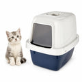 Sifting Cat Litter Box Extra-Large, Enclosed Hooded Pan for Multiple Cats