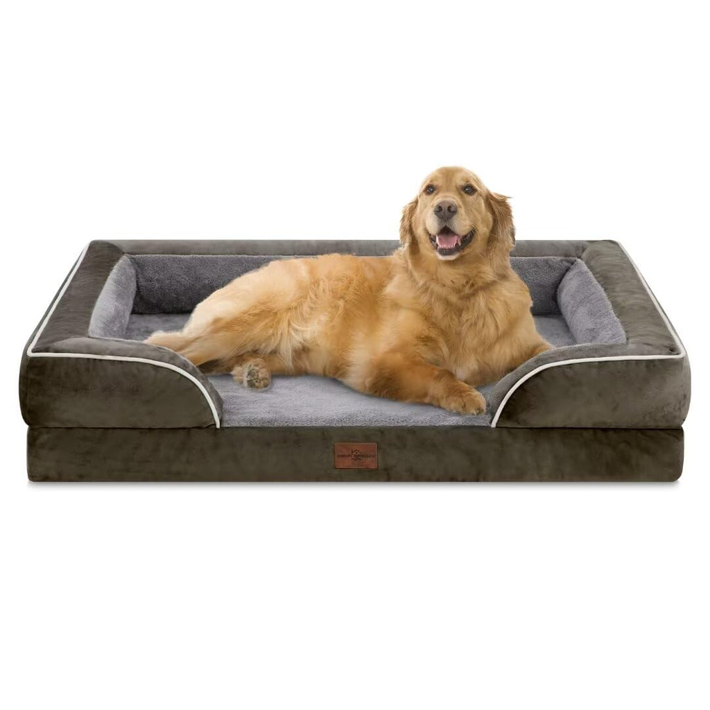 Comfort Expression Waterproof Orthopedic Dog Bed for Extra Large Dogs