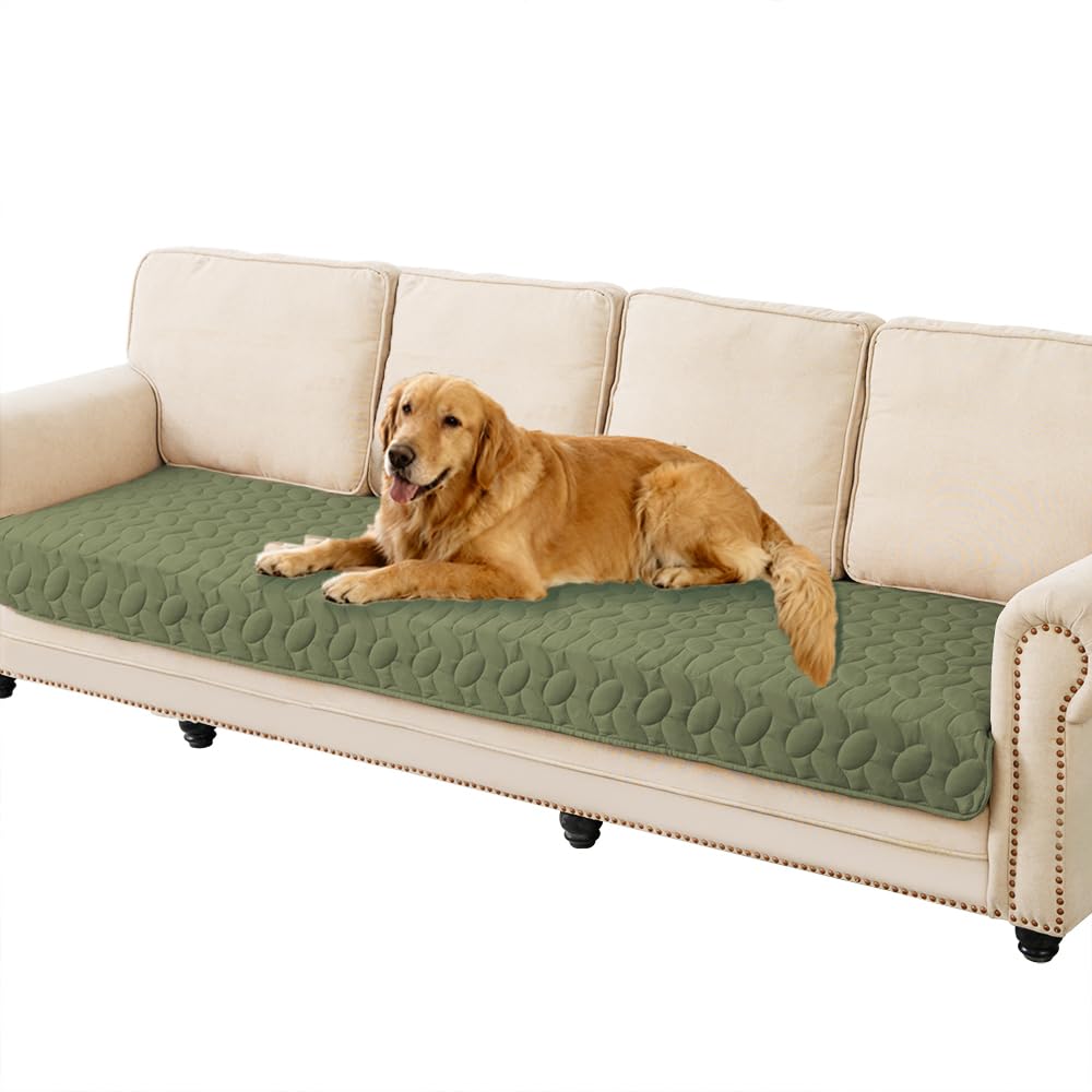 Ameritex Pet Bed Cover Dog Bed Blanket for Sofa and Furniture Waterproof New Pattern Design (30x70 Inch, Light Grey)