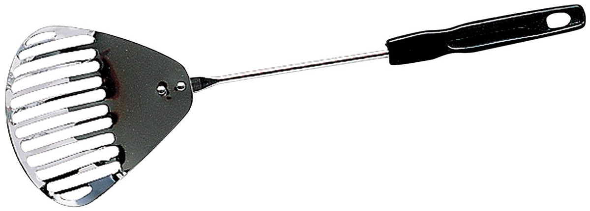 SPOT Chrome Litter Scoop with Long Plastic Handle for Cats, 12-Inch, 4.5" x 4.75" x 3"
