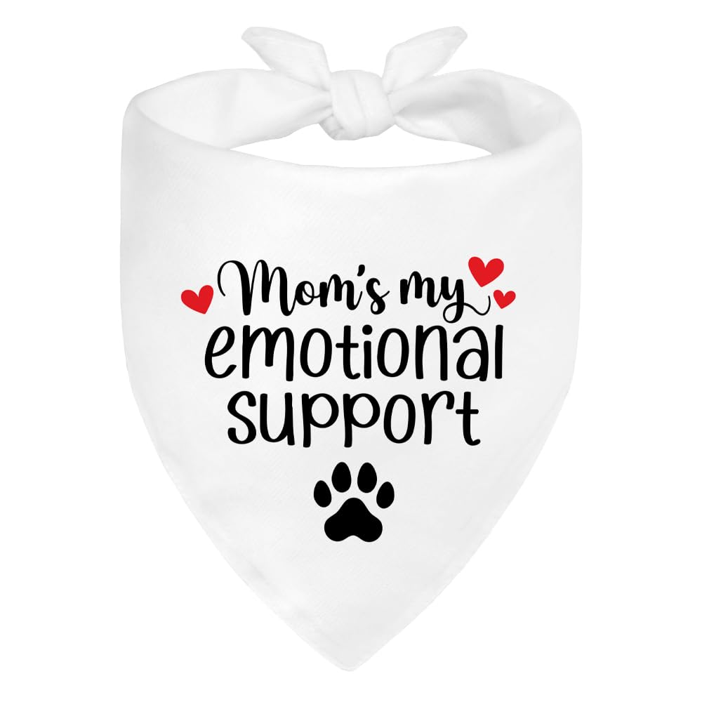 ZBBFSCSB Cutest Little Asshole White Dog Bandana, Cute Soft Pet Scarf Decor, Funny Pet Bandanas Accessories for Outdoor Camping Playtime, Birthday Thanksgiving Gifts for Pet Lover Dog Mom Dad