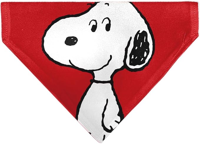 Peanuts Pet Bandana Slide On Slip Through