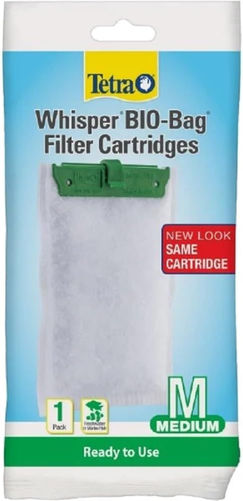 Tetra Whisper Bio-Bag Medium Filter Cartridge for Aquariums, 1 Count