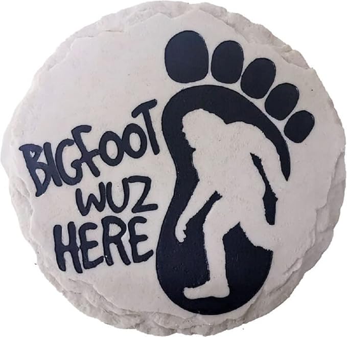 Spoontiques - Garden Décor - Dogs Leave Pawprints Stepping Stone - Decorative Stone for Garden