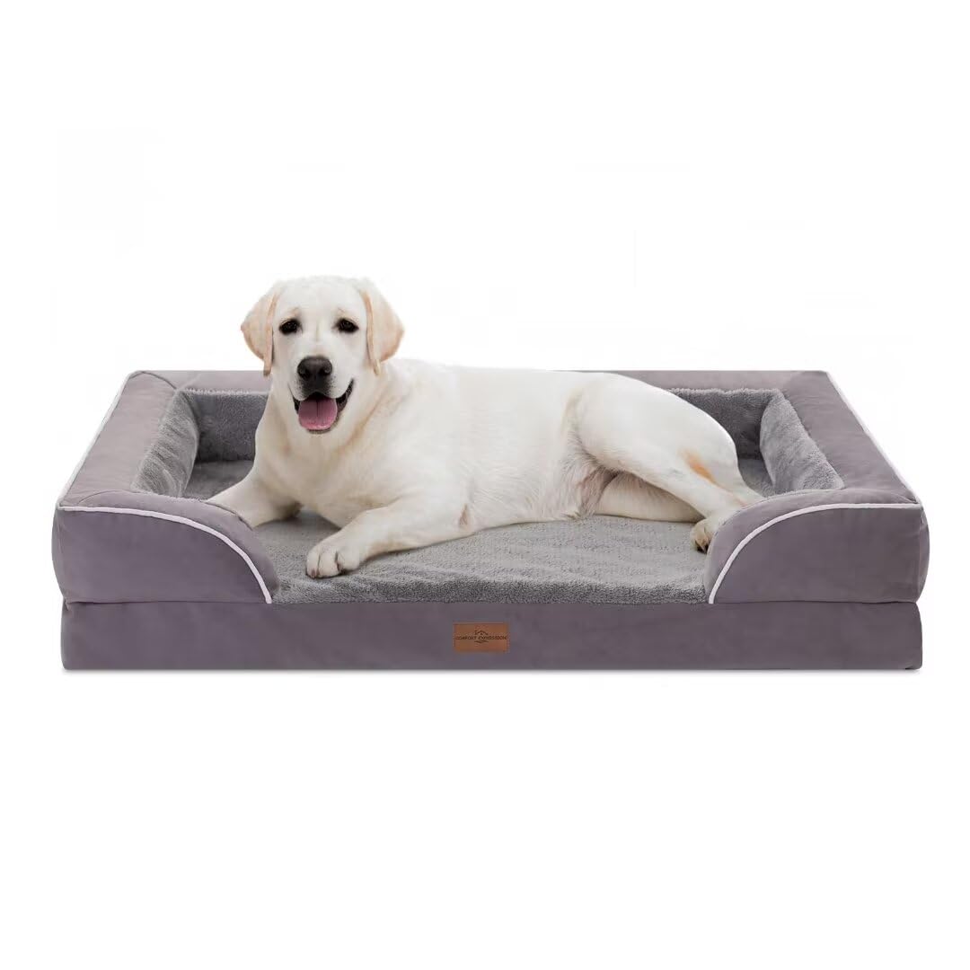 Comfort Expression Waterproof Orthopedic Dog Beds for Extra Large Dog