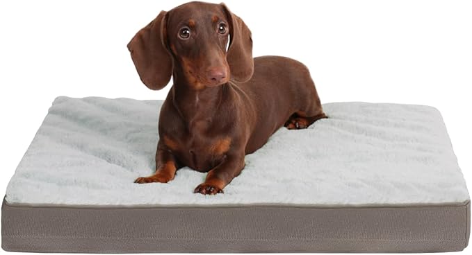 KSIIA Orthopedic Dog Bed for Extra Large Dogs with Waterproof, 47x29