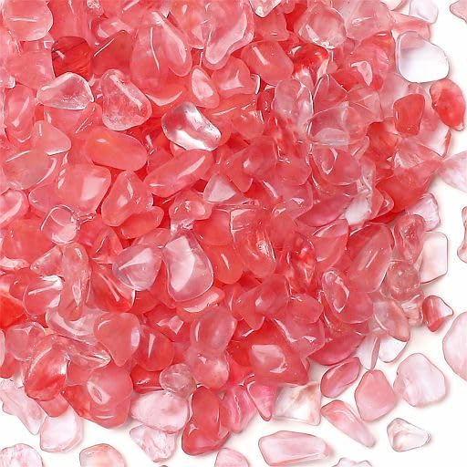 Red Jasper Aquarium Gravel Rocks Natural Tumbled Healing Crystal Chips Bulk Gemstones Tumbled Crushed Stones for Fountain Vase Filler Planters Decorative Fish Tank Potted Reiki Energy Balancing 0.44lb