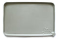 Hoki Found Silicone Pet Food Tray - High-Lips Dog Cat Bowl Mats - Waterproof Dog Cat Food Mats - Battleship — 19" x 12" — 22" x 14"