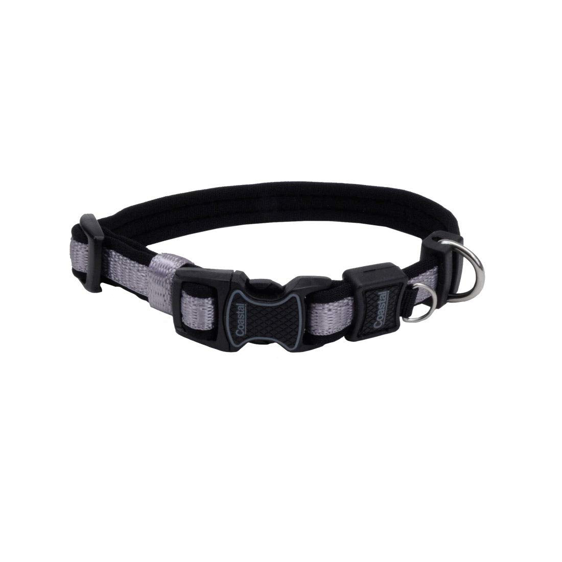 Coastal Pet - Coastal - Inspire Enhanced Core - Adjustable Collar, Grey, 5/8" x 10"-14"