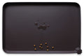 Hoki Found L Silicone Non Slip Pet Dog Cat Bowl Mats - Waterproof Dog Cat Food Mats - Dark Oak