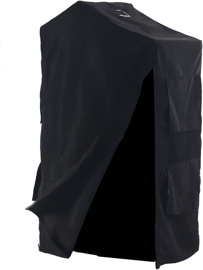 Gralara Bird Cage Cover, Oxford Cloth Blackout Cover for Square Cages, Waterproof & Windproof, Style B Size S