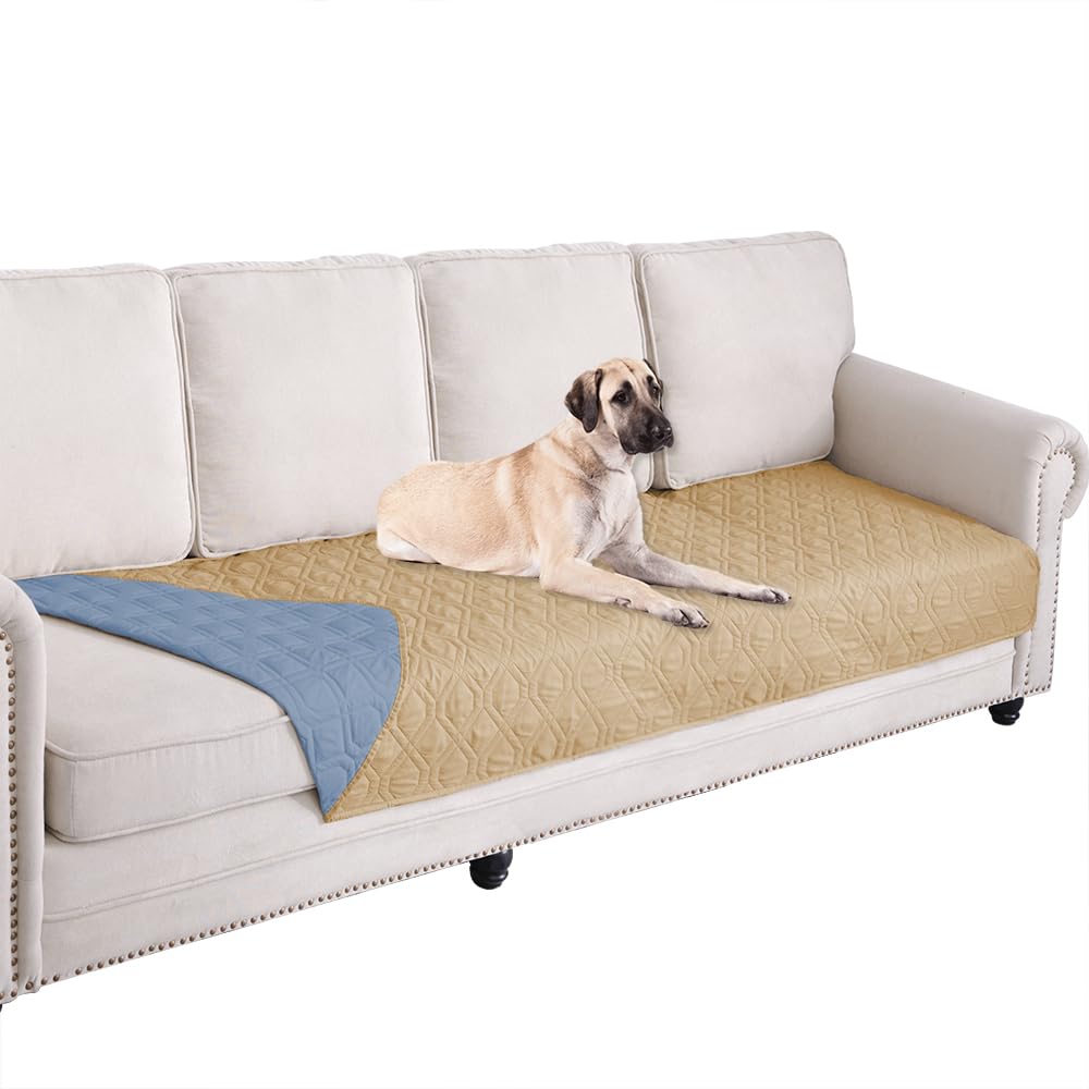 Ameritex Waterproof Dog Bed Cover Pet Blanket for Furniture Bed Couch Sofa Reversible
