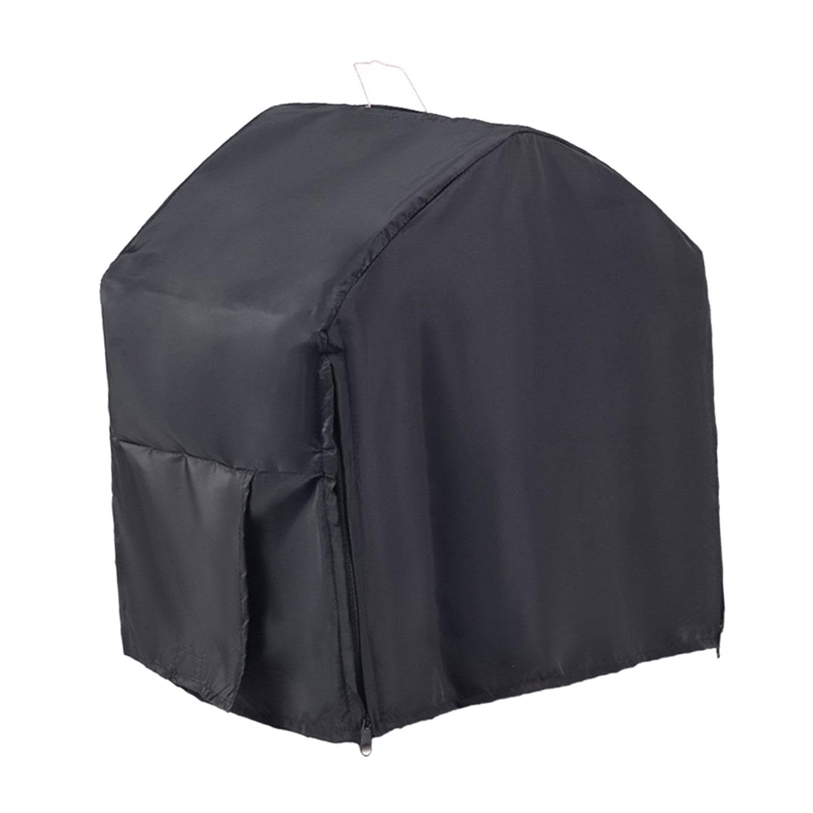Leefasy Bird Cage Cover for Parakeets and Parrots, 11.61 x 8.66 x 15.75 in Blackout Night Cover with Zipper, Dustproof Privacy Shade for Square Cages