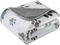 CAPT.SNOOZE Washable Waterproof Dog Blankets for Large Dogs 60"x80"