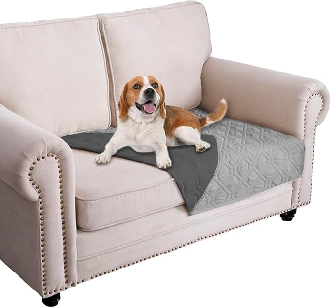 Ameritex Waterproof Dog Bed Cover Pet Blanket for Furniture Bed Couch Sofa Reversible — 30x53 Inch (Pack of 1)