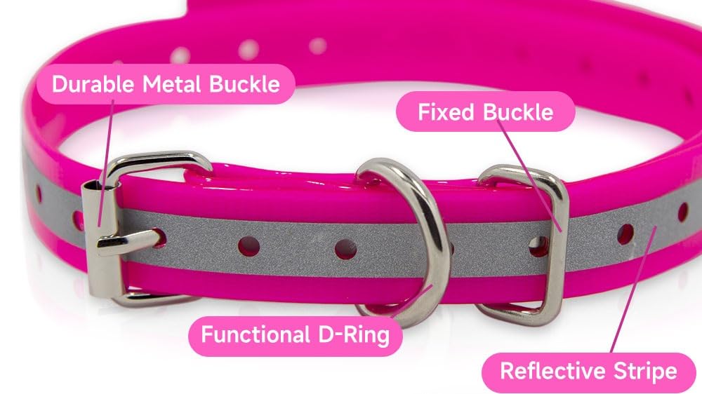 EveryPet Waterproof TPU Replacement Strap for Dog Training Collar, 27.5 in