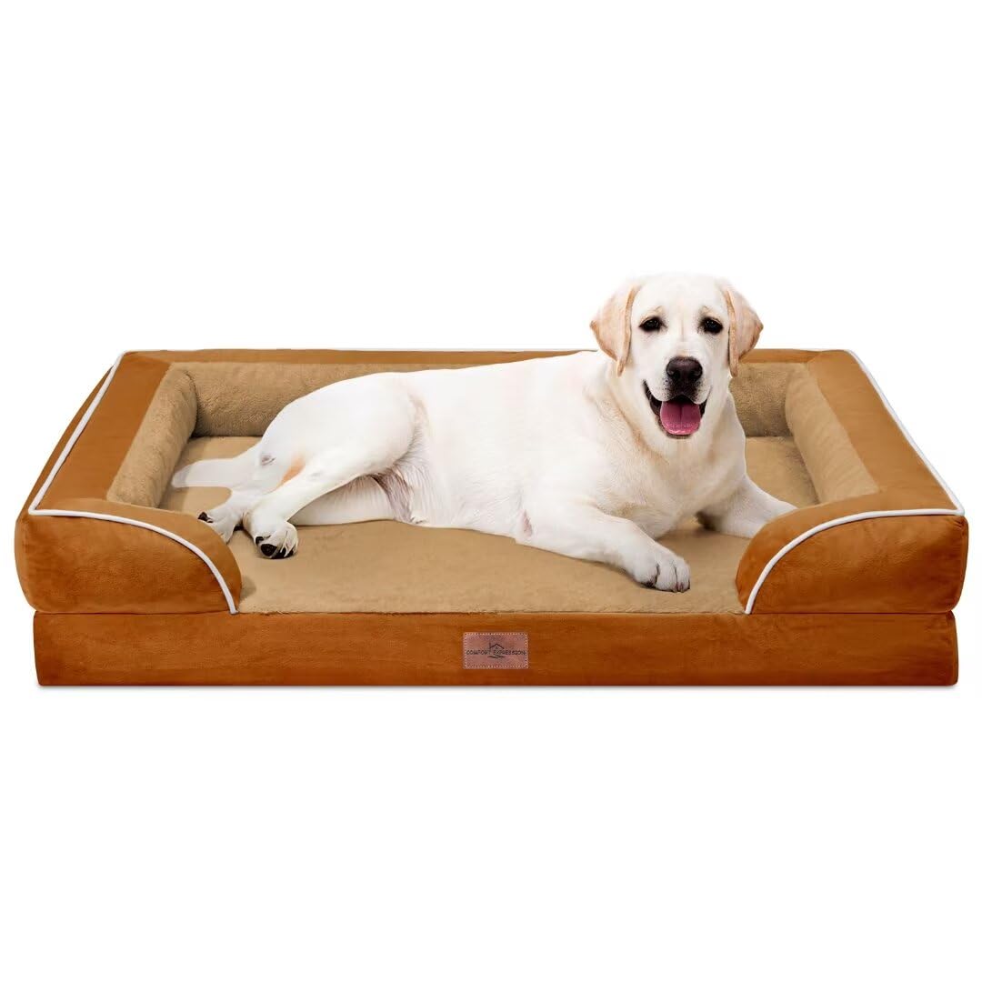 Comfort Expression Waterproof Orthopedic Dog Beds for Extra Large Dog