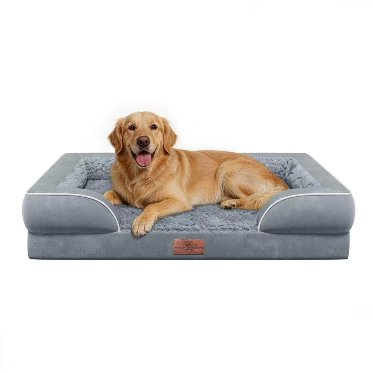 Comfort Expression Waterproof Orthopedic Dog Beds for Large Sized Dog