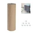 SHENGOCASE 78.7"x15.8" Trimmable Self-Adhesive Carpet Mat Pad Replacement for Cat Tree Shelf Shelves, Cat Wall Furniture Steps, Carpet Scratching Post Scratcher Couch Protector (Beige)