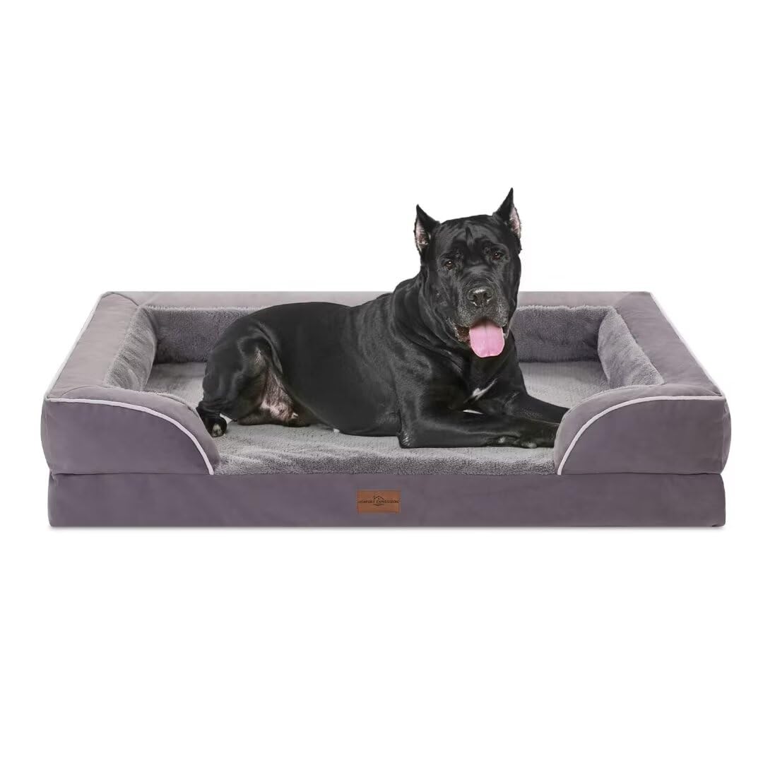 Comfort Expression Waterproof Orthopedic Dog Beds for Extra Large Dog